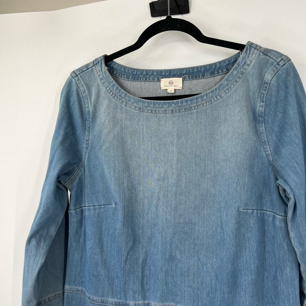 AG Adriano Goldschmied Denimknit Cocoon Dress - Picture 3 of 11